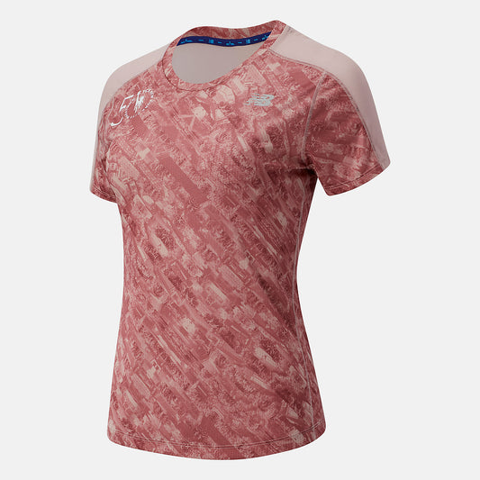 NYC Marathon Printed Impact Run Short Sleeve - New Balance Trending