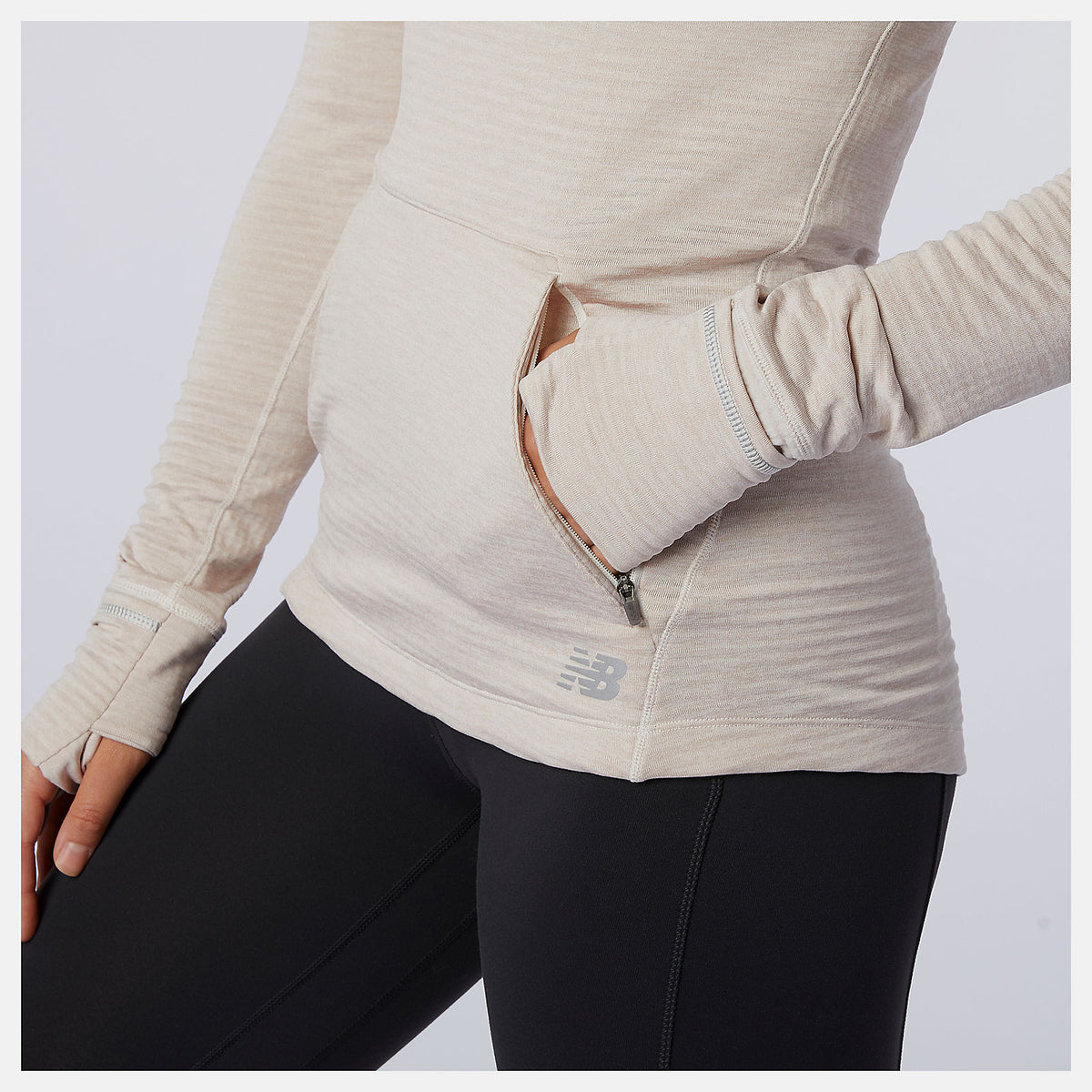 NB Heat Grid Hoodie - New Balance Popular