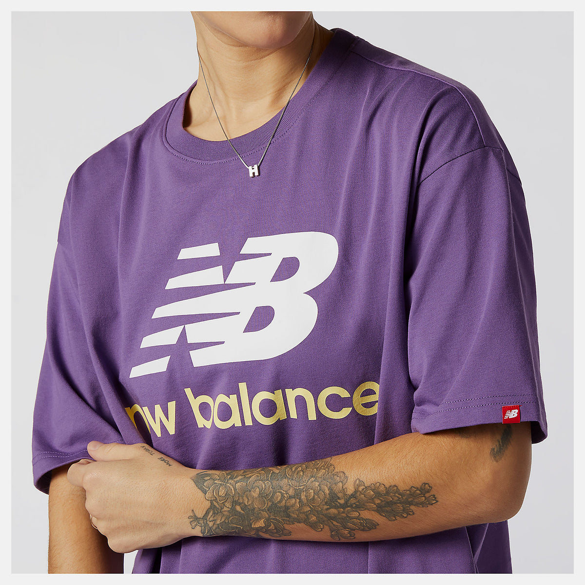 NB Essentials Stacked Logo Tee - New Balance Customer Favorite
