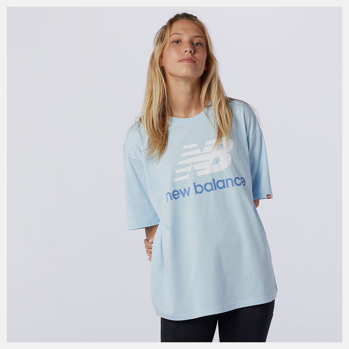 NB Essentials Stacked Logo Tee - New Balance Smart Buy