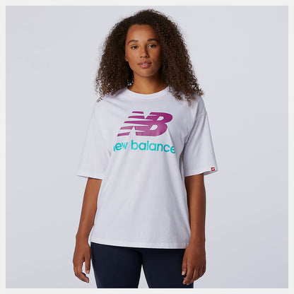 NB Essentials Stacked Logo Tee - New Balance Special Offer