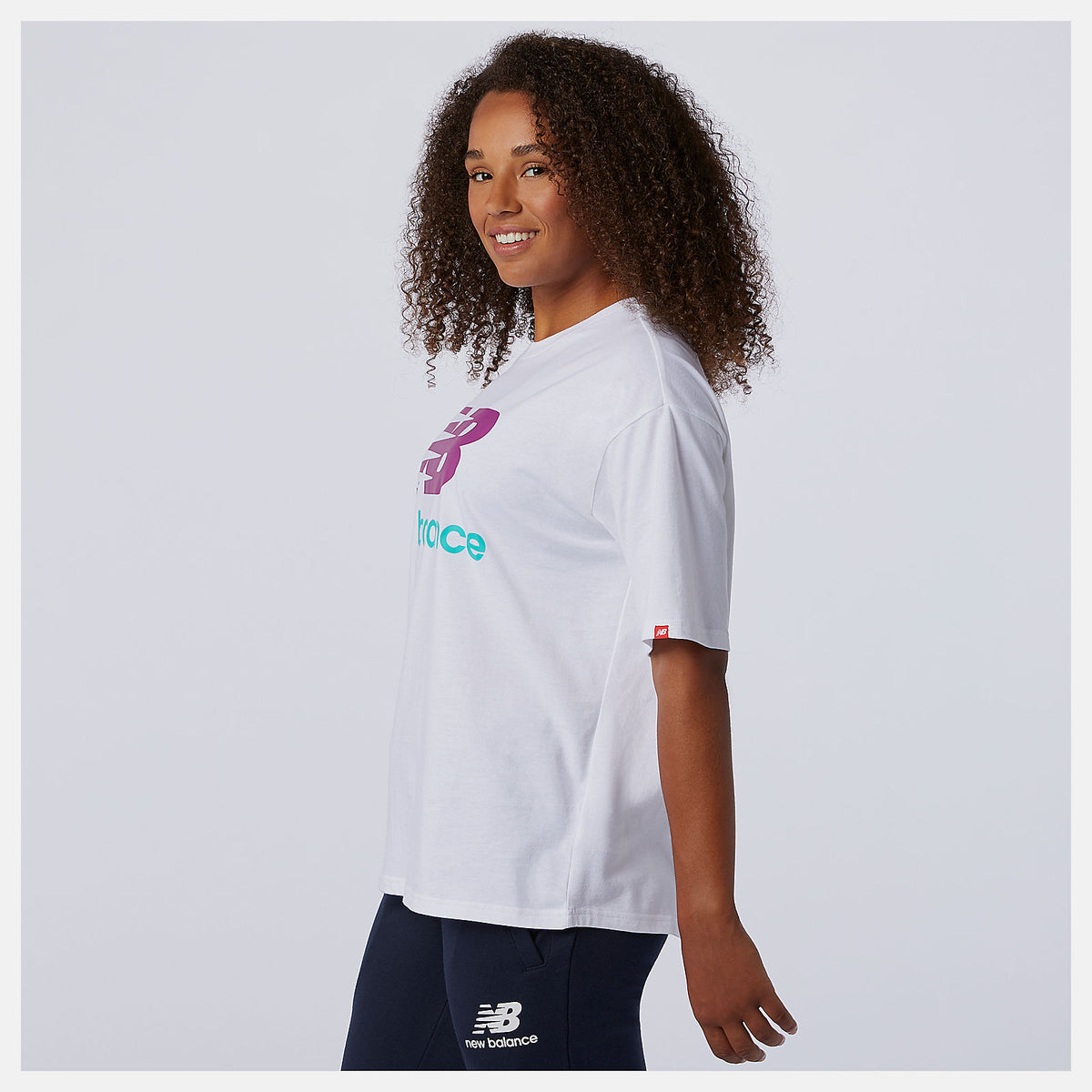 NB Essentials Stacked Logo Tee - New Balance Special Offer