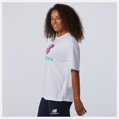 NB Essentials Stacked Logo Tee - New Balance Special Offer