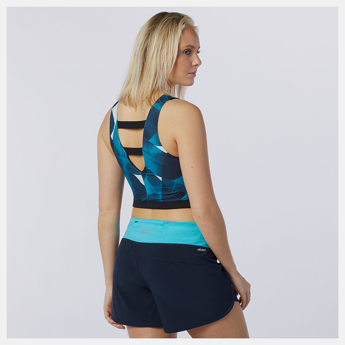 Transform NBSleek Printed Crop Top - New Balance New