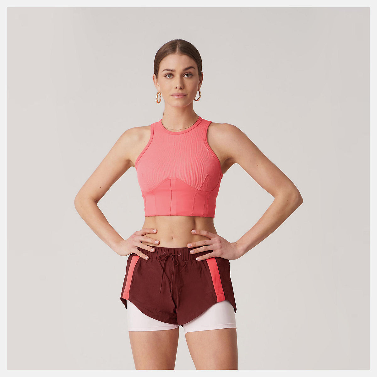 Bandier Corset Tank - New Balance New