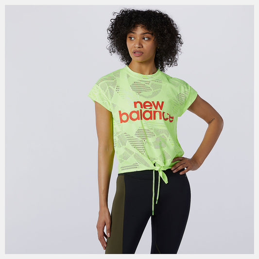 Achiever Collide Open Mesh Tee - New Balance Signature