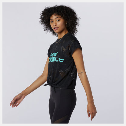Achiever Collide Open Mesh Tee - New Balance Popular