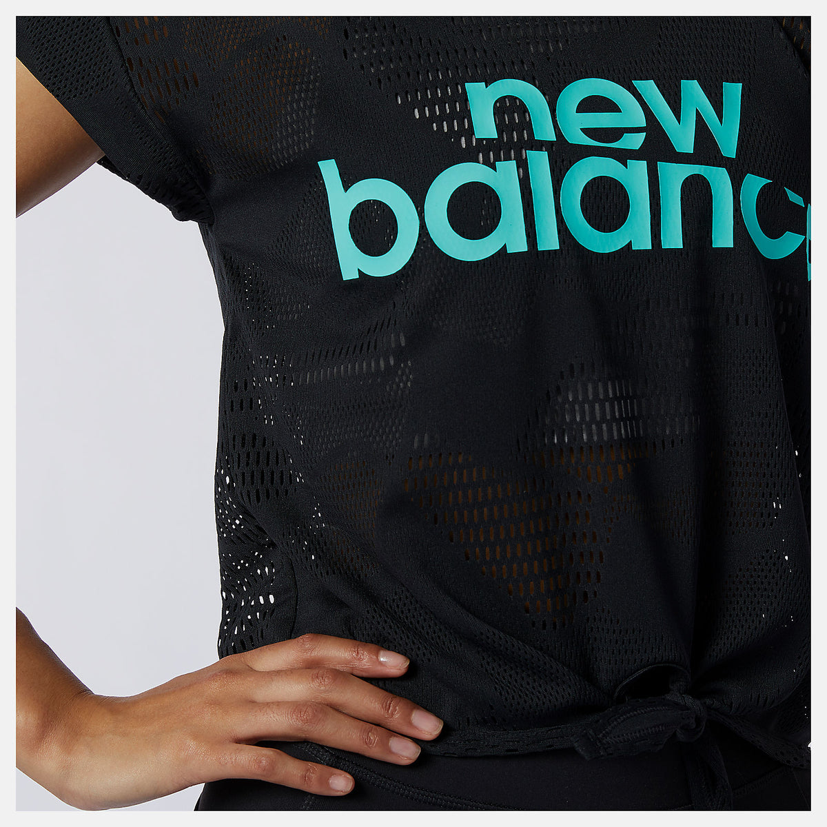 Achiever Collide Open Mesh Tee - New Balance Popular
