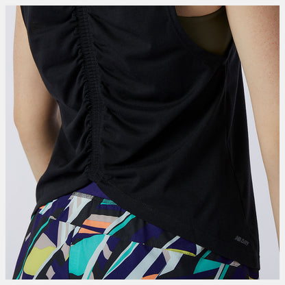 Relentless Cinched Back Graphic Tank - New Balance Top Pick
