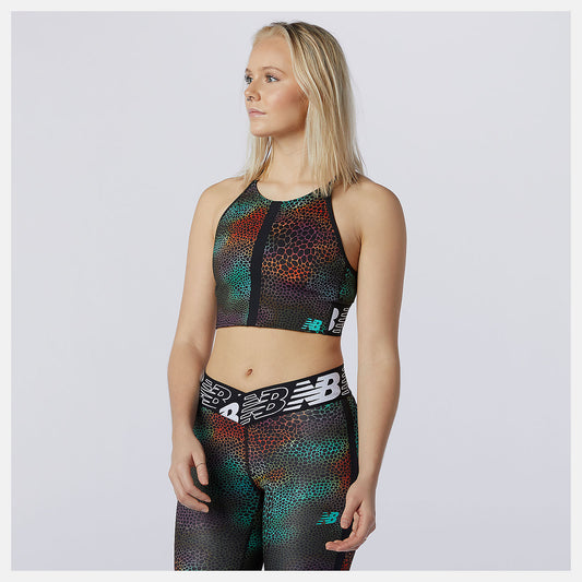 Relentless Printed Crop Top - New Balance Everyday