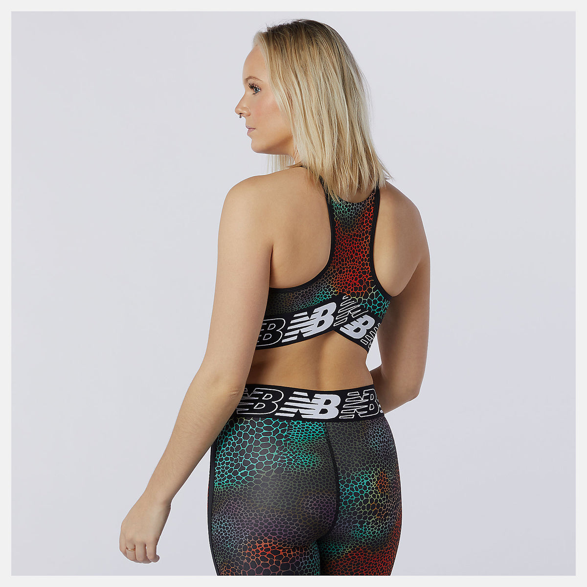 Relentless Printed Crop Top - New Balance Everyday