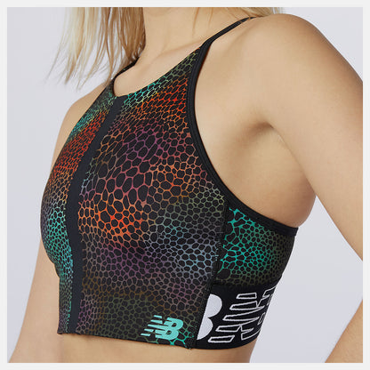 Relentless Printed Crop Top - New Balance Everyday