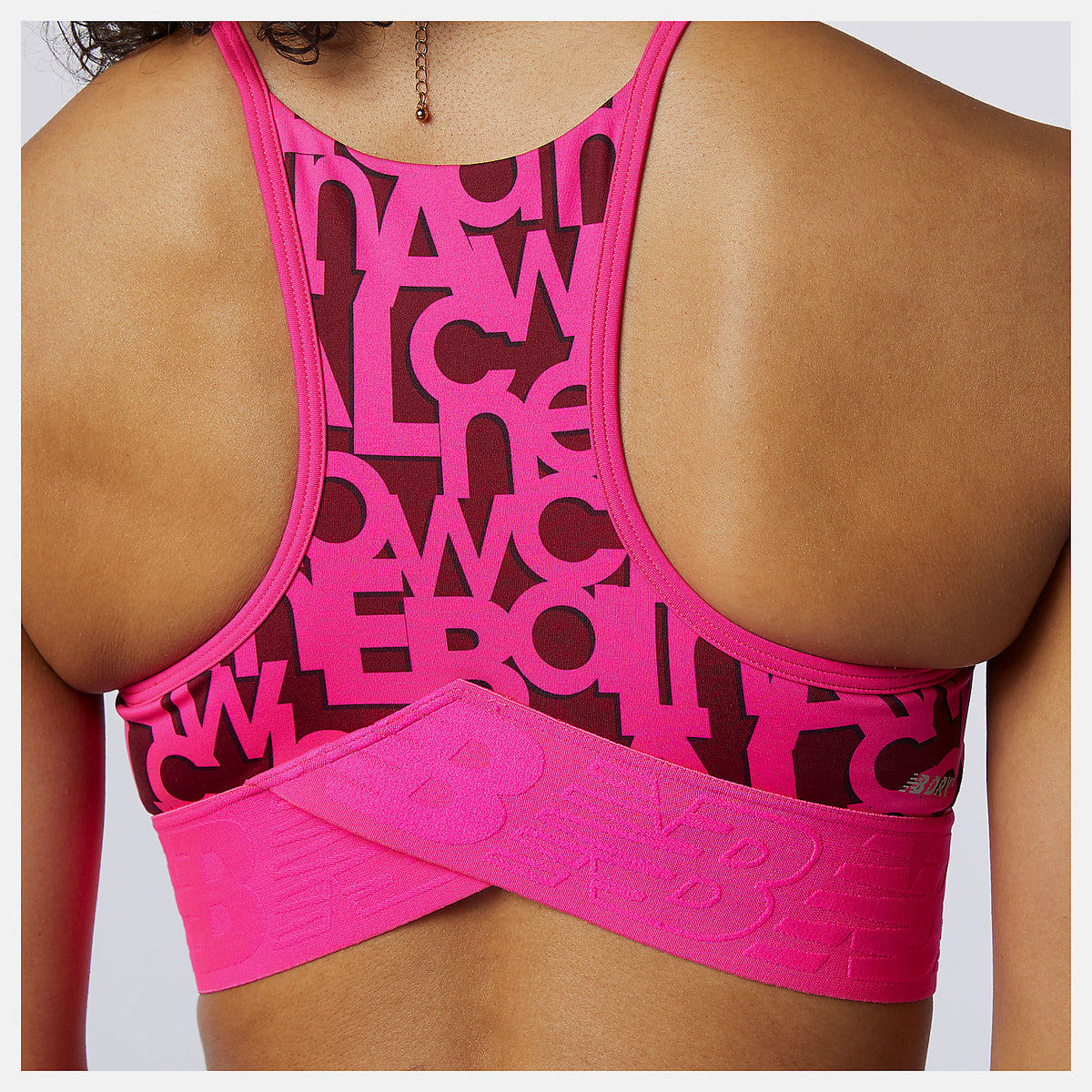 Relentless Printed Crop Top - New Balance Customer Favorite