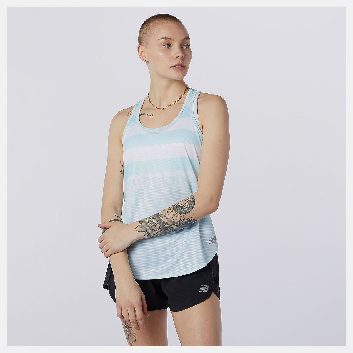Printed Accelerate Tank - New Balance Top Pick