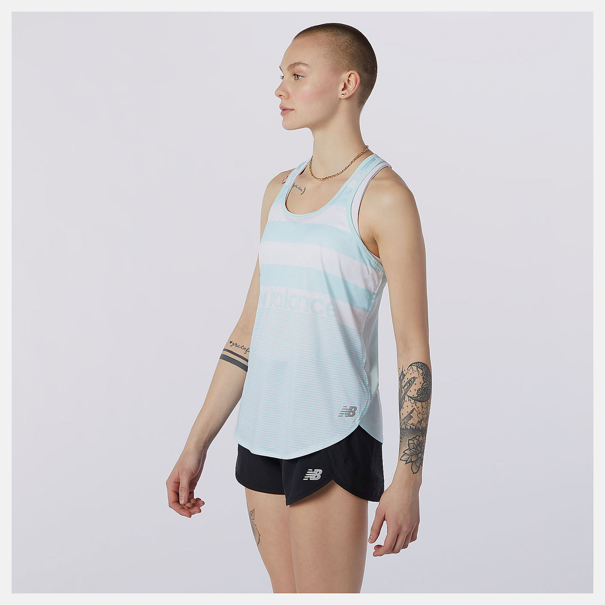 Printed Accelerate Tank - New Balance Top Pick