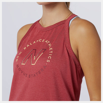 Printed Impact Run Hybrid Tank - New Balance Best Seller