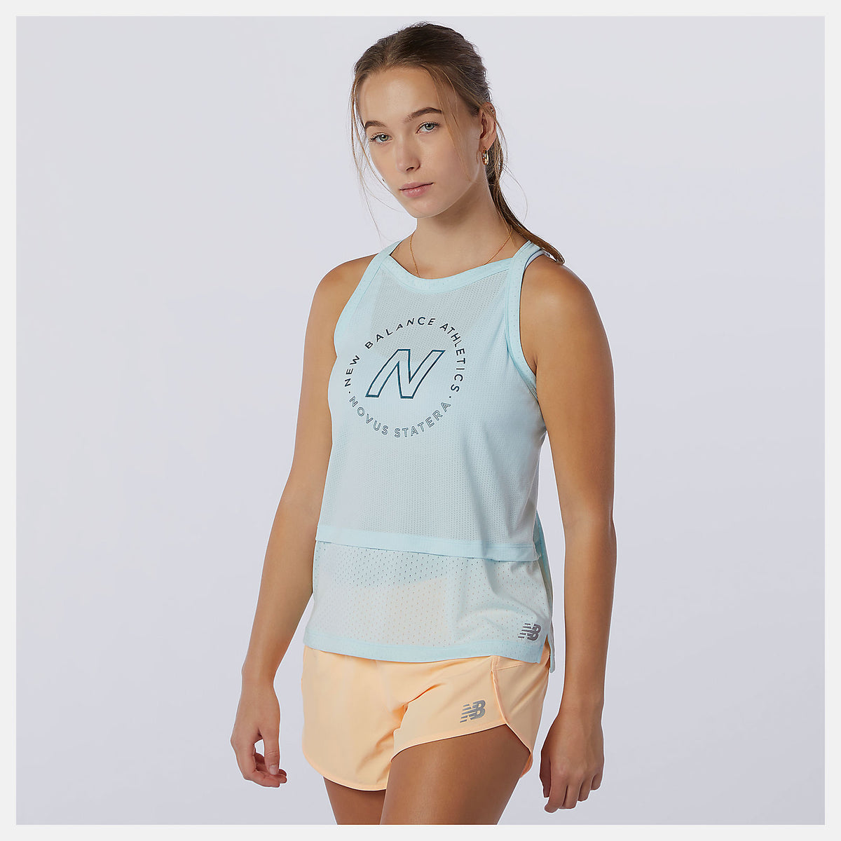 Printed Impact Run Hybrid Tank - New Balance Essential
