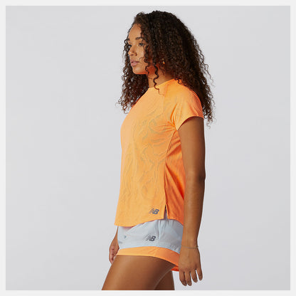 Q Speed Fuel Jacquard Short Sleeve - New Balance Exclusive