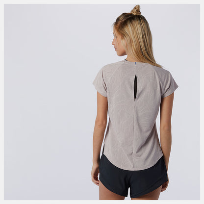 Q Speed Fuel Jacquard Short Sleeve - New Balance Exclusive