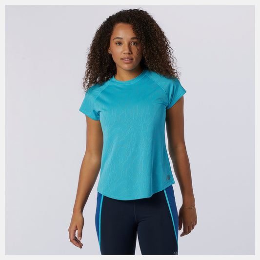Q Speed Fuel Jacquard Short Sleeve - New Balance Latest