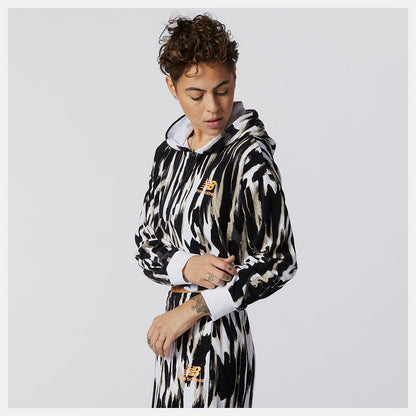 NB Athletics Collide Printed Terry Hoodie - New Balance Everyday