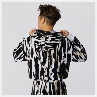 NB Athletics Collide Printed Terry Hoodie - New Balance Everyday