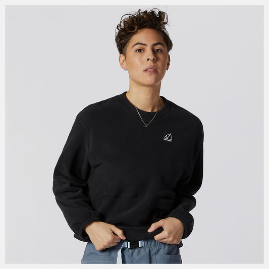 NB All Terrain Pocket Crew Fleece - New Balance Classic