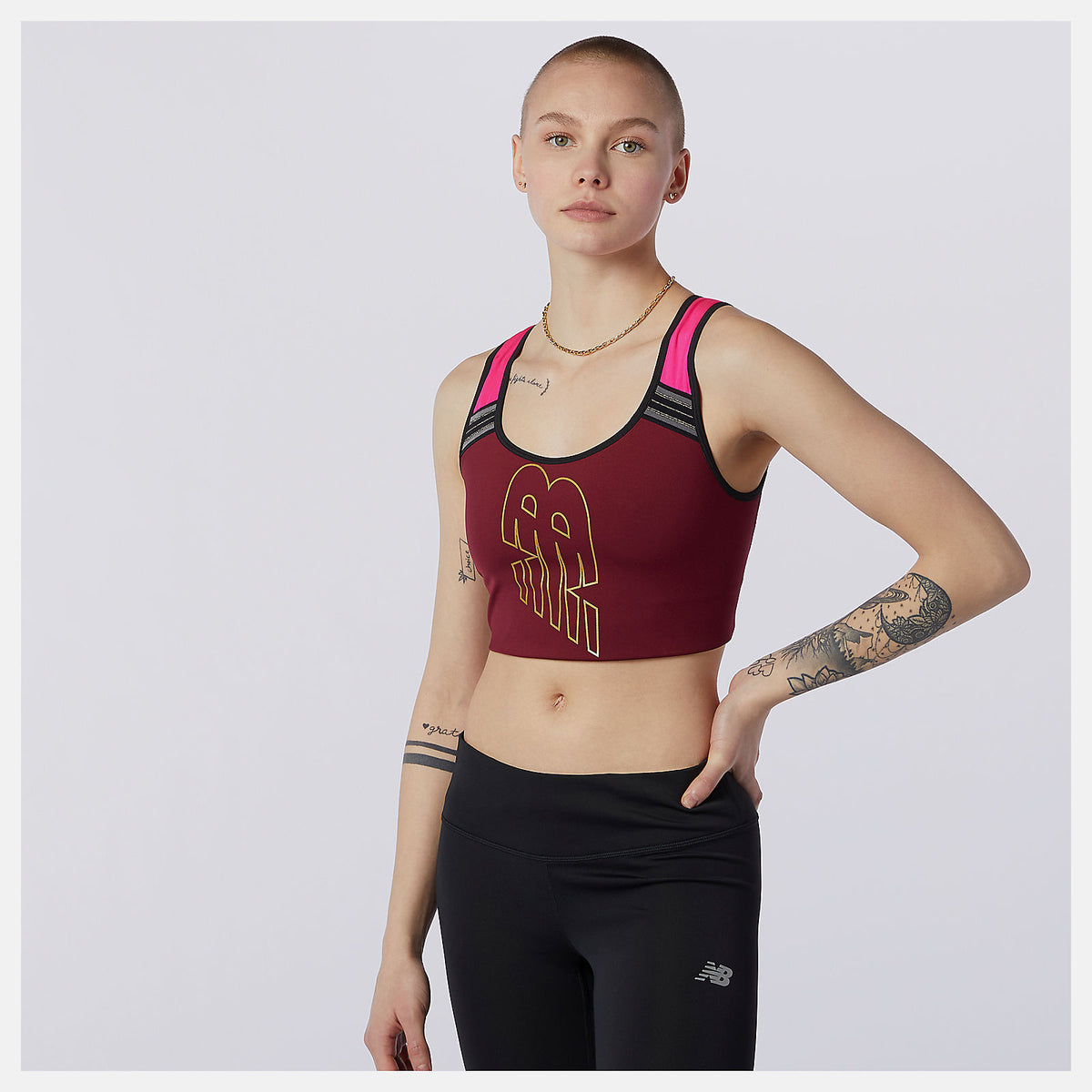 Achiever Crop Top - New Balance Signature