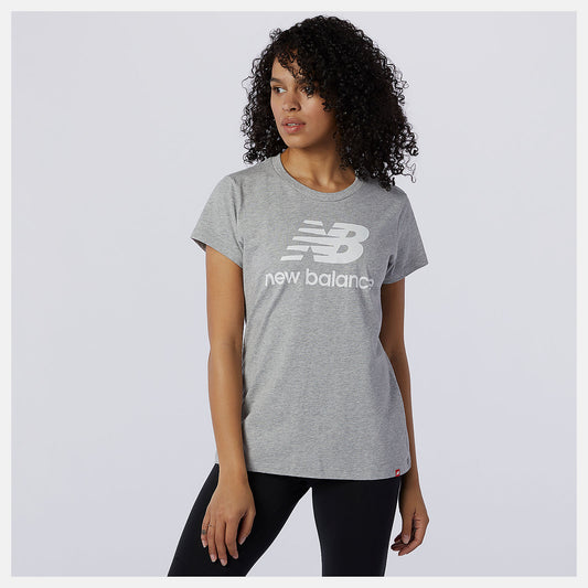 Essentials Stacked Logo Tee - New Balance Trusted