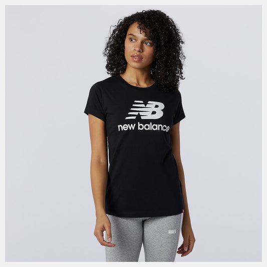 Essentials Stacked Logo Tee - New Balance Hot Sale