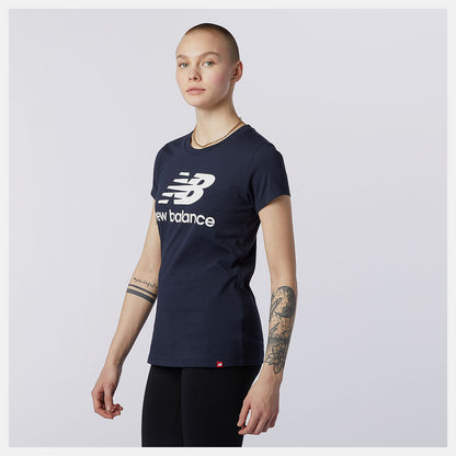 Essentials Stacked Logo Tee - New Balance Customer Favorite