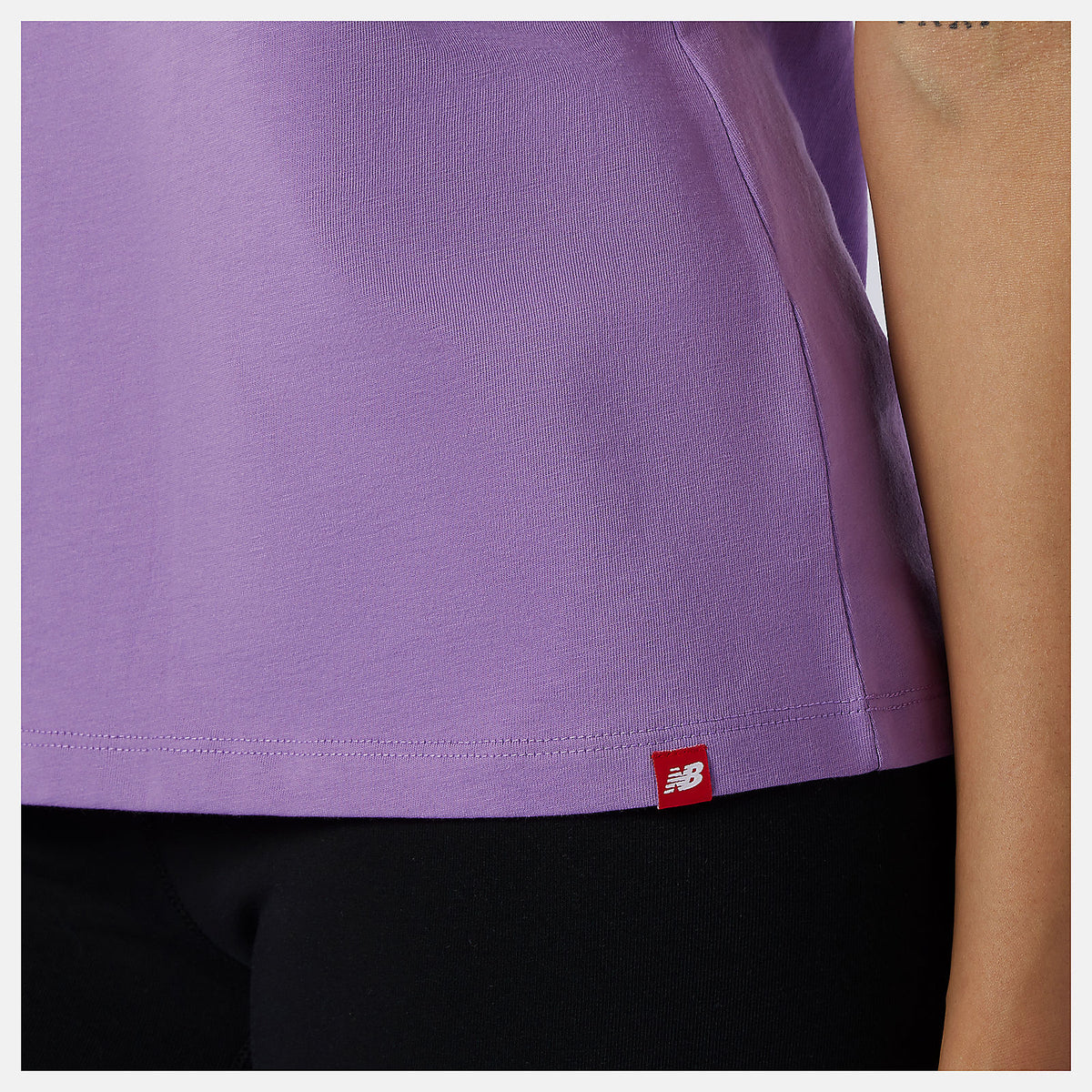 Essentials Stacked Logo Tee - New Balance Best Price