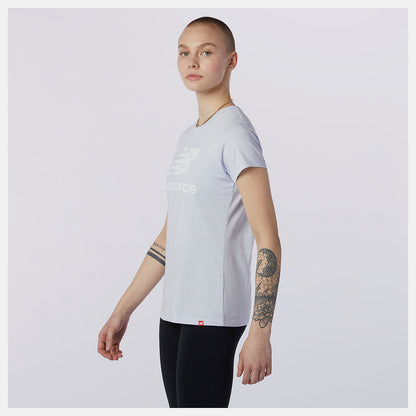 Essentials Stacked Logo Tee - New Balance New