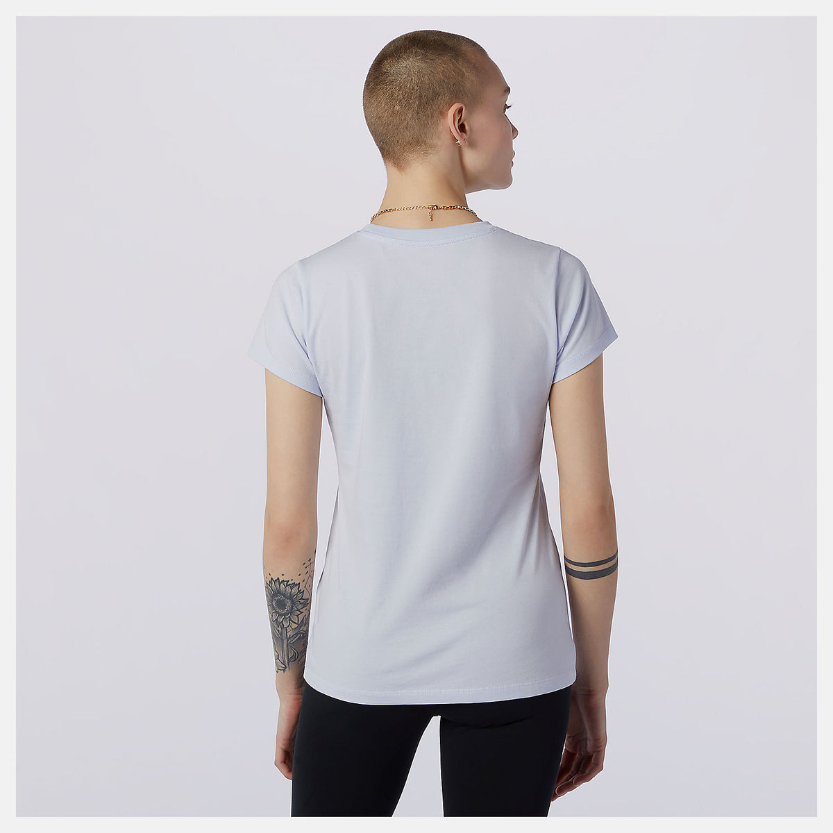 Essentials Stacked Logo Tee - New Balance New
